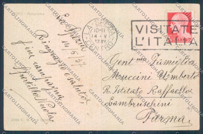 La Spezia Lerici cartolina ZT7240 – retro