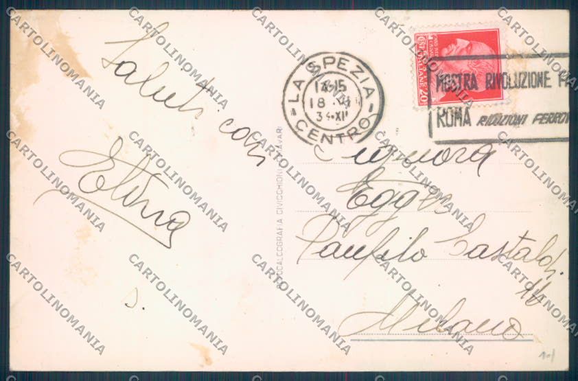 La Spezia Lerici cartolina ZT7243 – retro