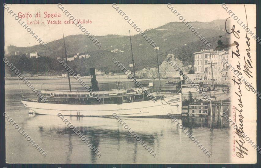 La Spezia Lerici cartolina ZT7258 – fronte