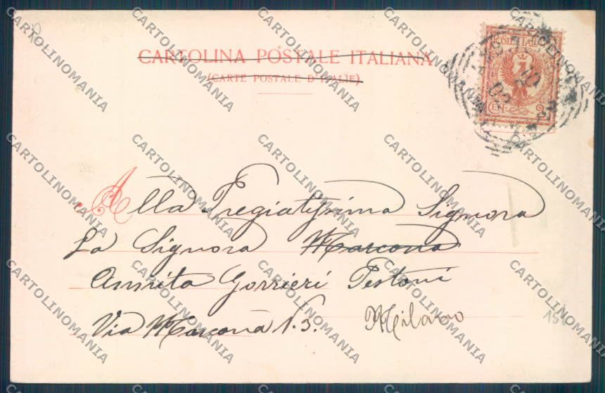 La Spezia Lerici cartolina ZT7258 – retro