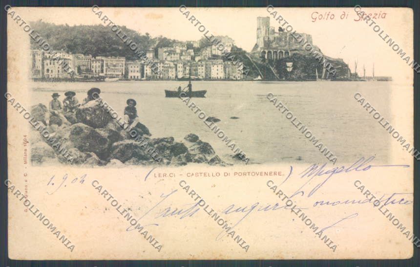La Spezia Lerici cartolina ZT7262 – fronte