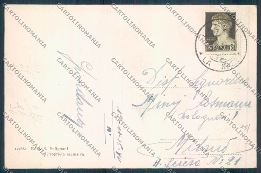 La Spezia San Terenzo cartolina ZT7266 – retro