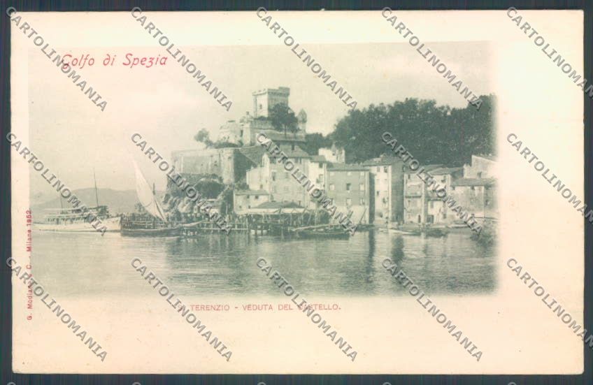 La Spezia San Terenzo PIEGHINA cartolina ZT7271 – fronte