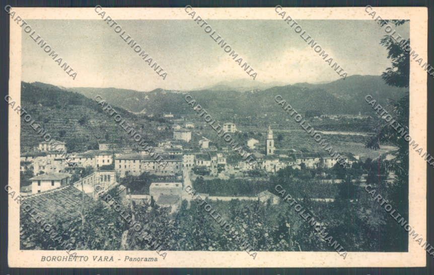 La Spezia Borghetto Vara cartolina ZT7285 – fronte