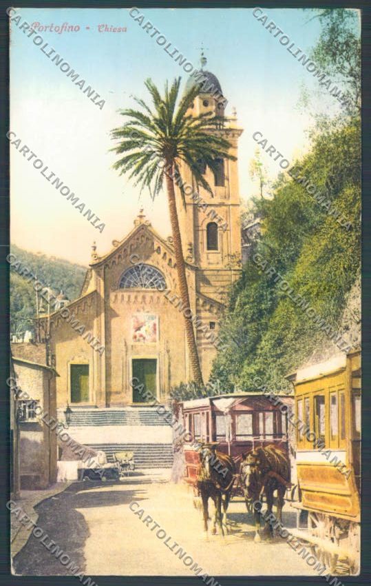 Genova Portofino cartolina E7301 – fronte