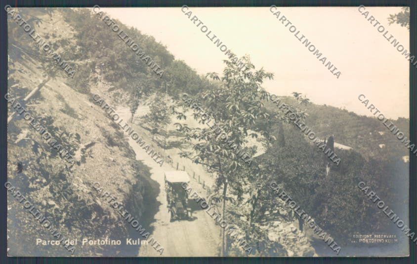 Genova Portofino Kulm Automobile Foto cartolina E7309 – fronte