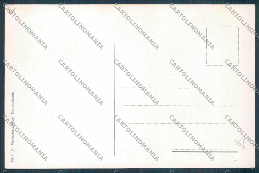 Genova Portofino Tombolo cartolina E7316 – retro