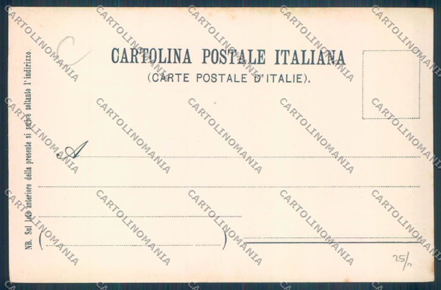 Genova Portofino cartolina E7319 – retro