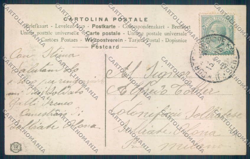 Genova Portofino Kulm Foto cartolina E7321 – retro