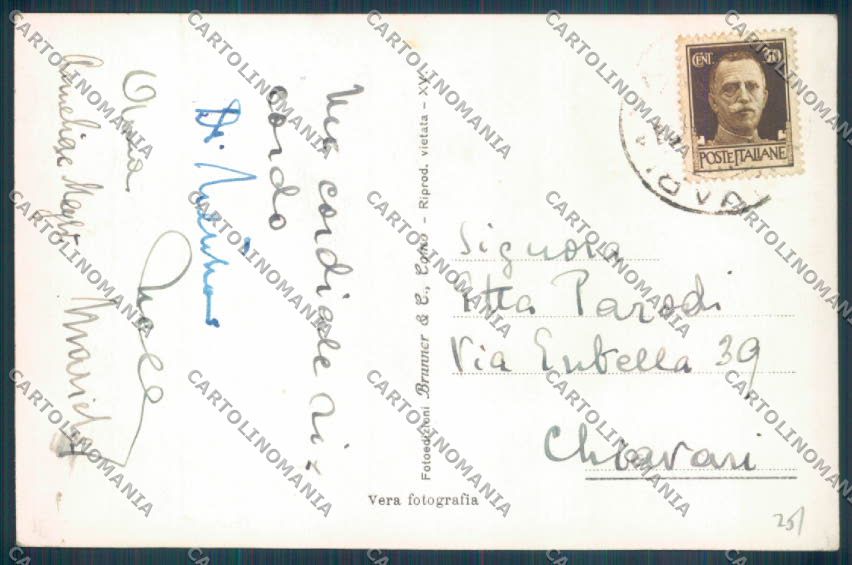 Genova Portofino Paraggi Foto cartolina E7324 – retro