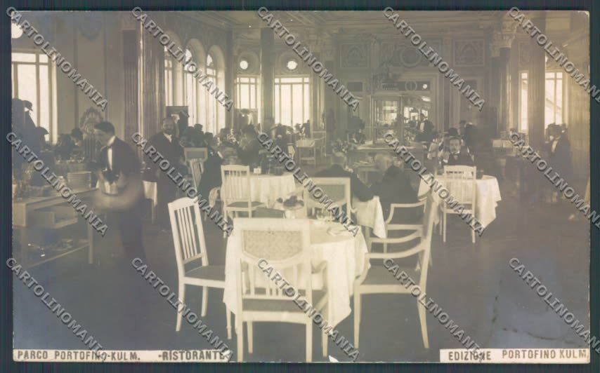 Genova Portofino Kulm Foto cartolina E7329 – fronte
