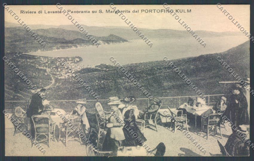 Genova Portofino Kulm cartolina E7330 – fronte