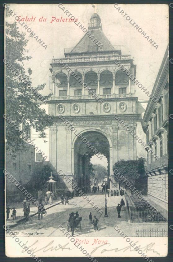 Palermo Città Porta Nuova Alterocca STRAPPINO cartolina ZT7342 – fronte