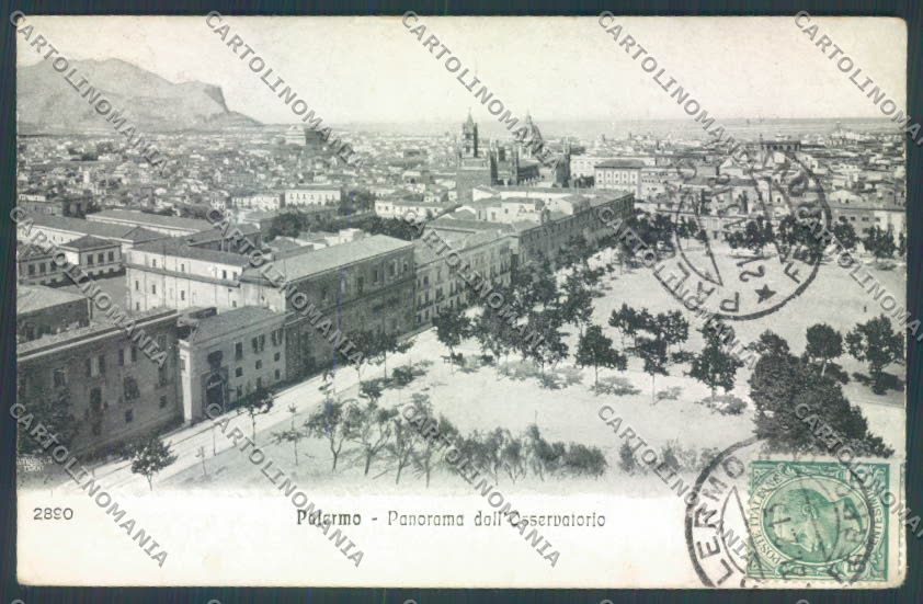Palermo Città Alterocca cartolina ZT7354 – fronte