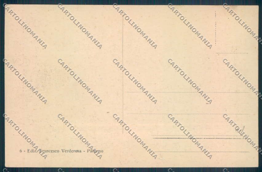 Palermo Città cartolina ZT7368 – retro