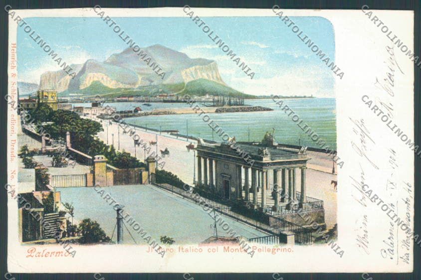 Palermo Città cartolina ZT7377 – fronte
