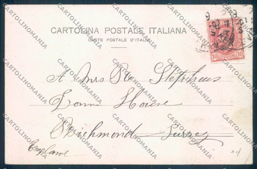 Palermo Città cartolina ZT7382 – retro