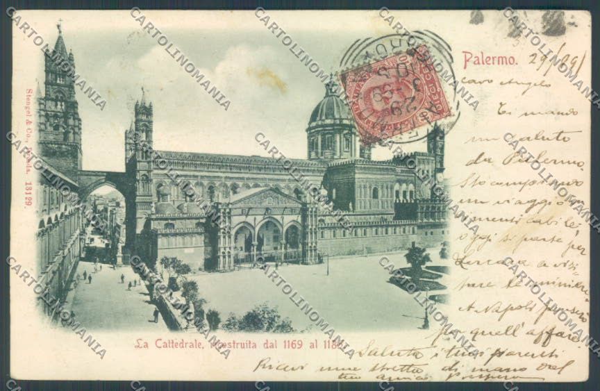 Palermo Città cartolina ZT7385 – fronte