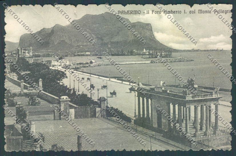 Palermo Città STRAPPINO cartolina ZT7395 – fronte