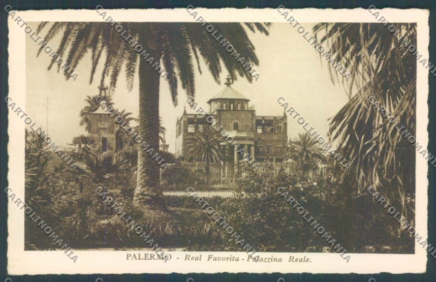 Palermo Città Palazzina Reale cartolina ZT7404 – fronte