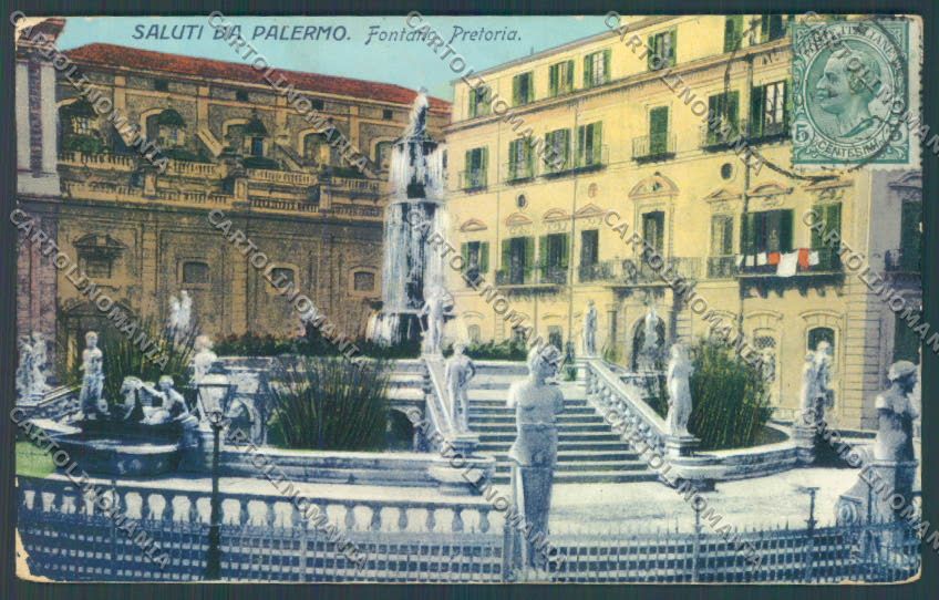 Palermo Città cartolina ZT7412 – fronte