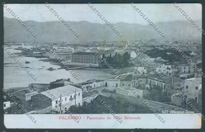 Palermo Città Alterocca ABRASA cartolina ZT7427 – fronte