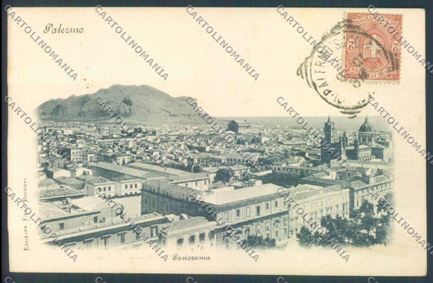 Palermo Città cartolina ZT7429 – fronte