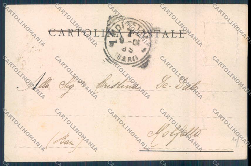 Palermo Città cartolina ZT7429 – retro