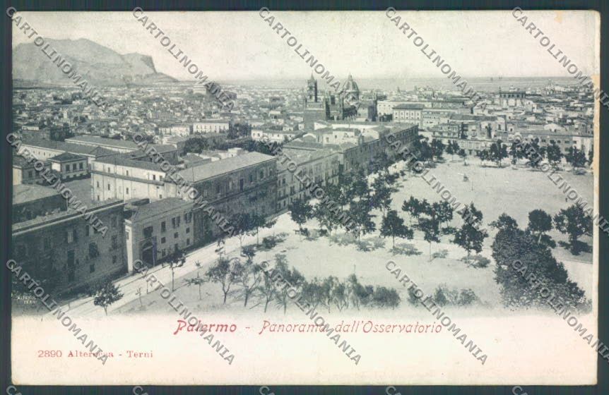 Palermo Città Alterocca cartolina ZT7430 – fronte