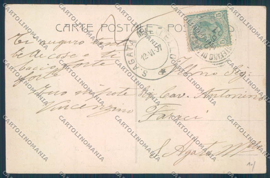 Palermo Città Alterocca cartolina ZT7430 – retro