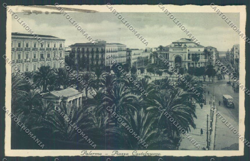 Palermo Città Politeama cartolina ZT7444 – fronte
