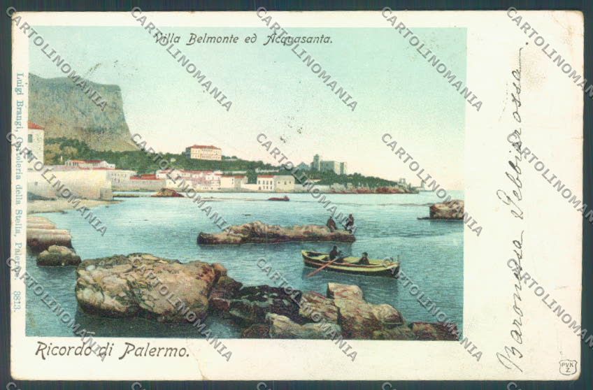 Palermo Città STRAPPO cartolina ZT7451 – fronte