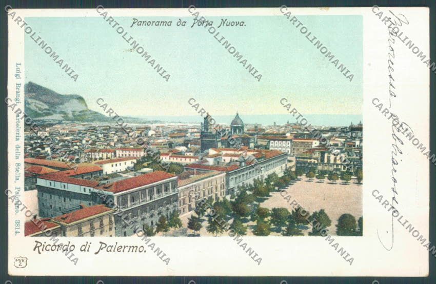 Palermo Città cartolina ZT7455 – fronte