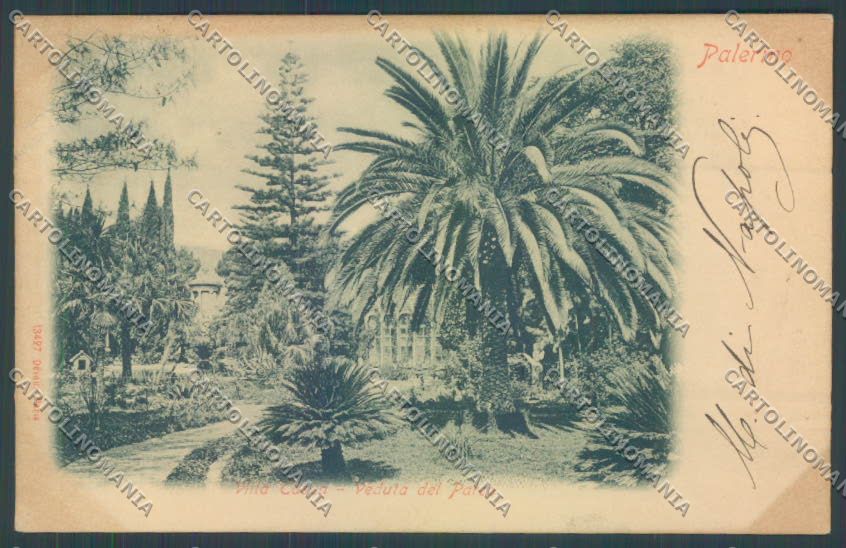 Palermo Città Villa Tasca cartolina ZT7458 – fronte