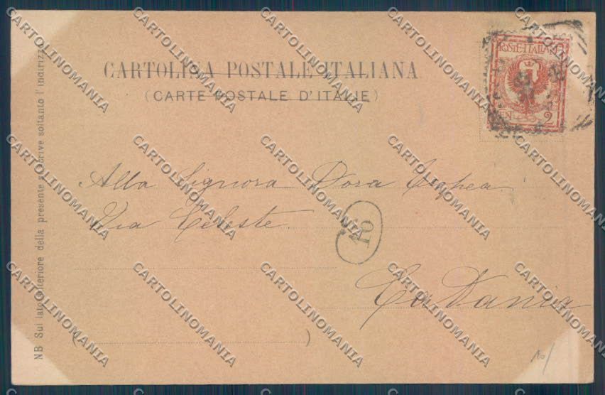 Palermo Città Villa Tasca cartolina ZT7458 – retro