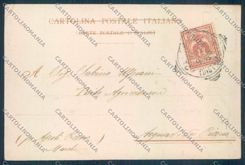 Palermo Città La Favorita cartolina ZT7472 – retro