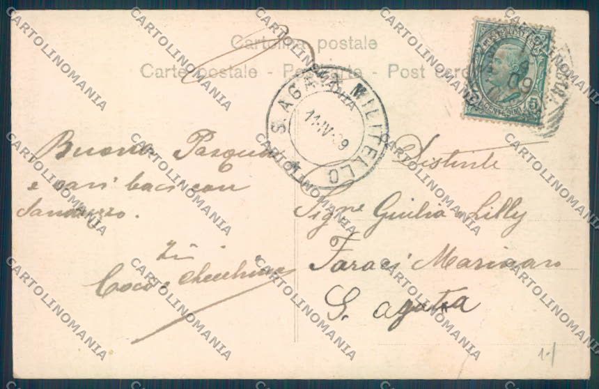 Palermo Città Palazzo Reale Alterocca ABRASA cartolina ZT7494 – retro