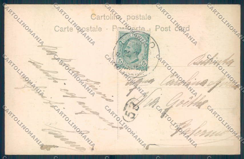 Palermo Città Monte Pellegrino Alterocca cartolina ZT7535 – retro