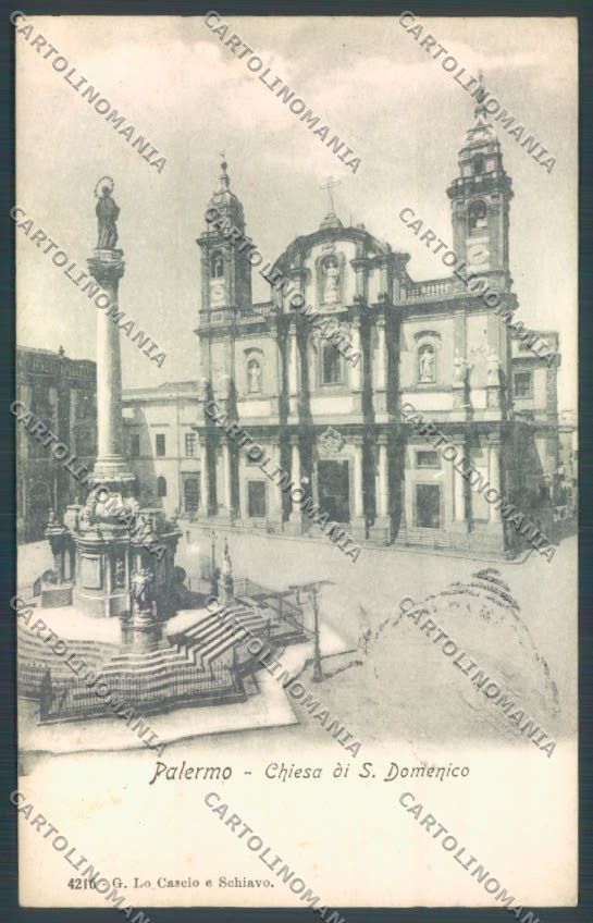 Palermo Città San Domenico cartolina ZT7545 – fronte