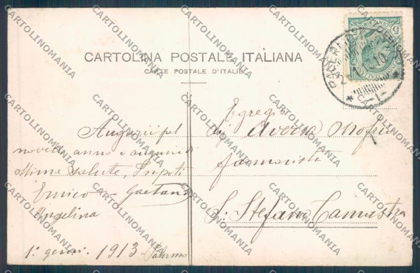 Palermo Città San Domenico cartolina ZT7545 – retro
