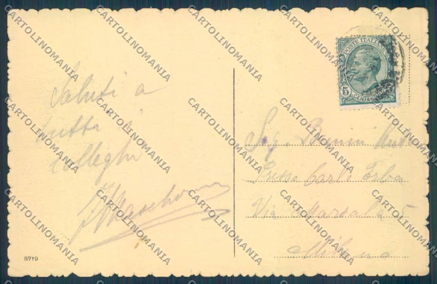 Palermo Città Teatro Massimo cartolina ZT7578 – retro