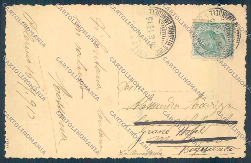 Palermo Città Orto Botanico cartolina ZT7602 – retro