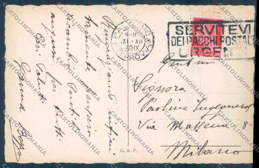 Palermo Città Palazzo Reale cartolina ZT7630 – retro