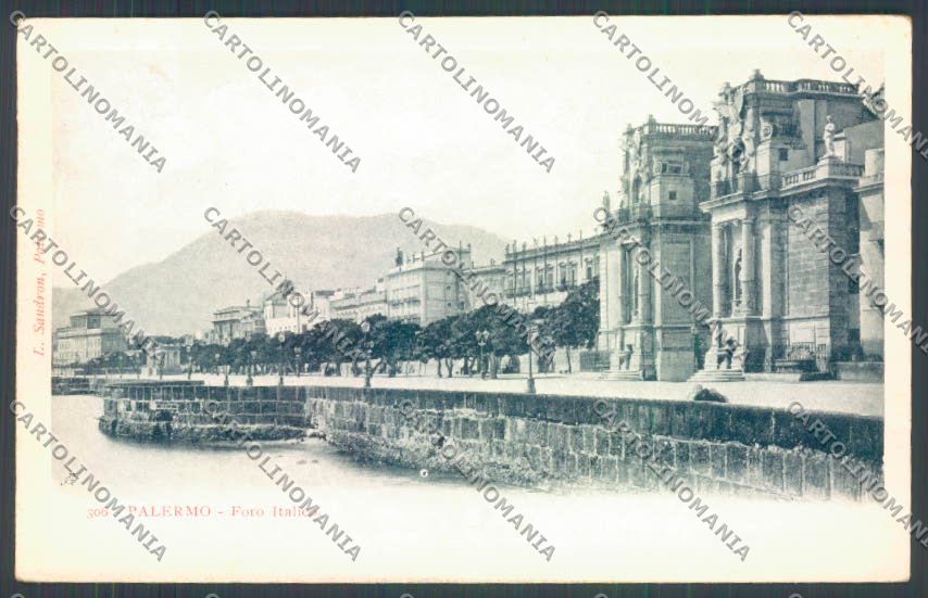 Palermo Città Foro Italico cartolina ZT7642 – fronte