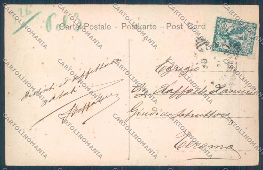 Palermo Città Monte Pellegrino Alterocca cartolina ZT7643 – retro