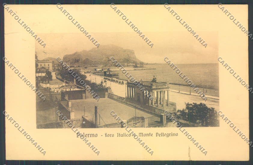 Palermo Città Monte Pellegrino cartolina ZT7649 – fronte