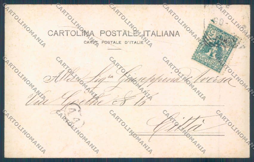 Palermo Città Villa Tasca cartolina ZT7655 – retro