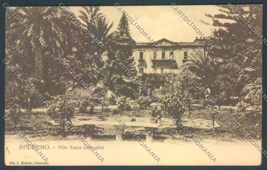 Palermo Città Villa Tasca cartolina ZT7656 – fronte