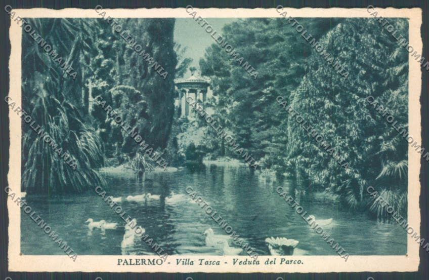 Palermo Città Villa Tasca FORI cartolina ZT7658 – fronte