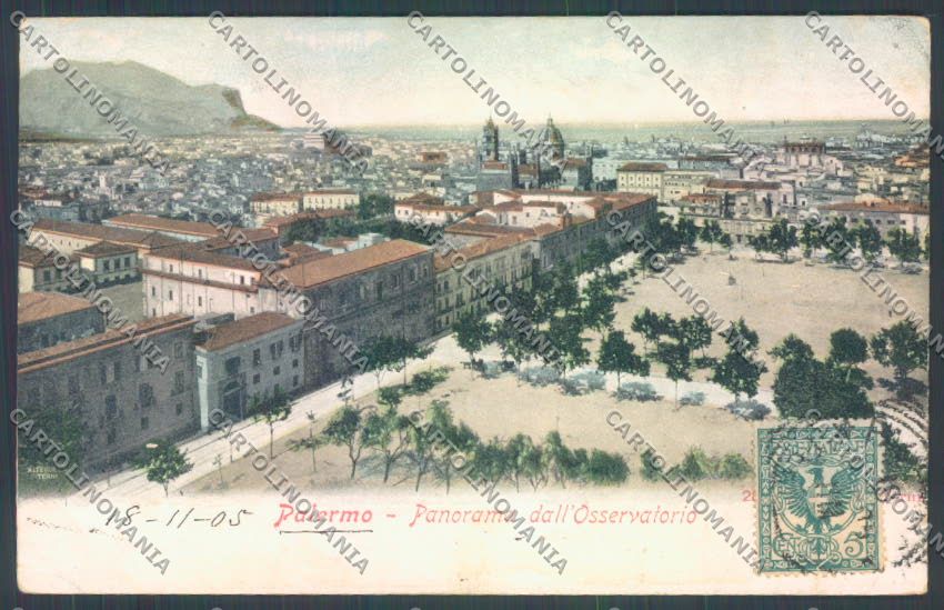 Palermo Città Alterocca cartolina ZT7676 – fronte